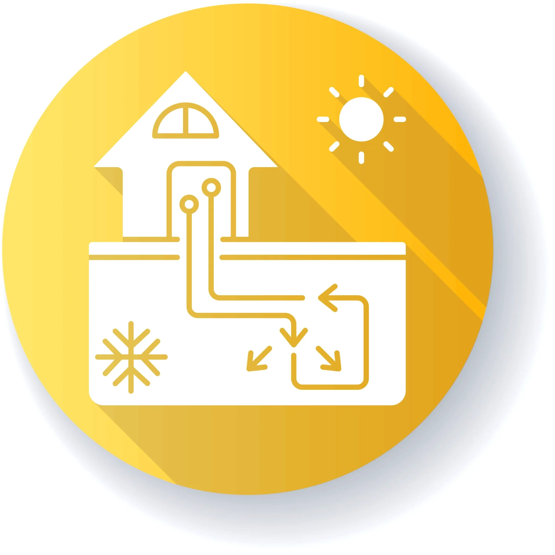 geothermal heating and cooling vector