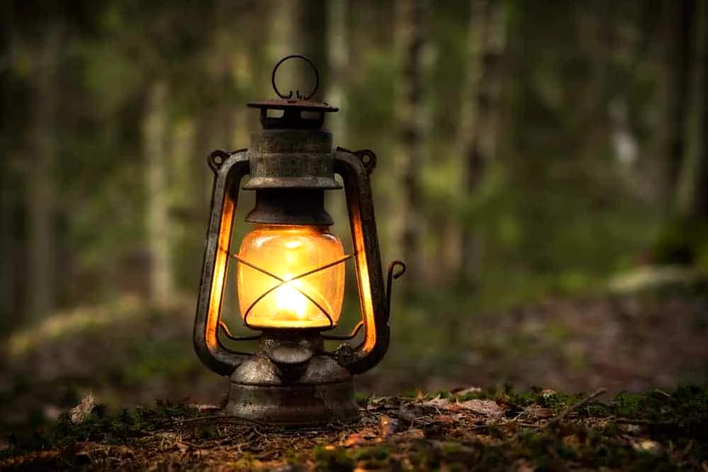 solar camping lantern