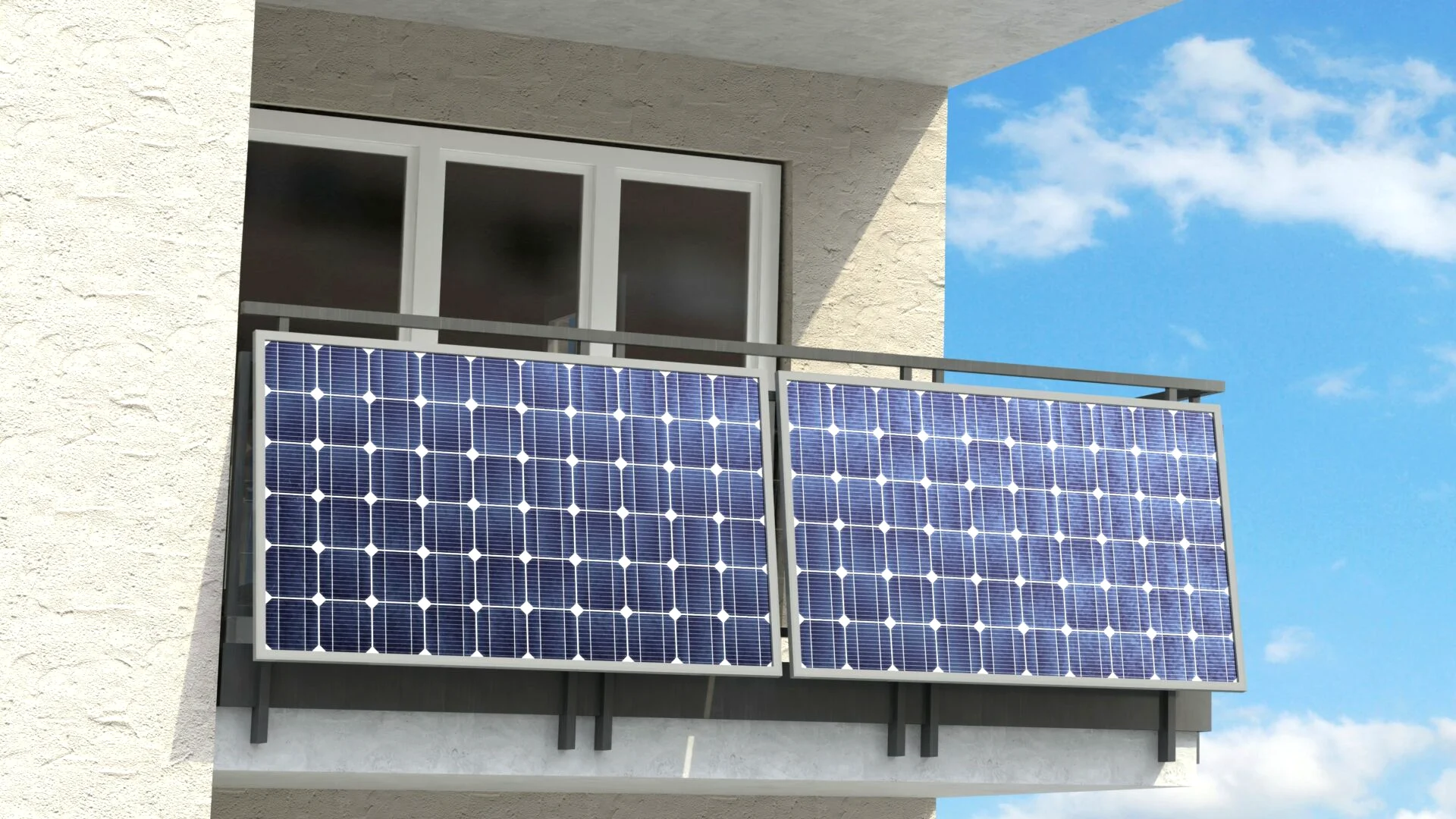 Balcony power plants - small home solar systems